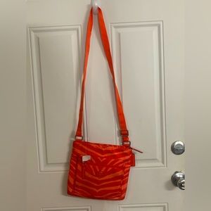 Orange Coach Purse